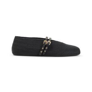 Alaïa Paper Straw Ballerinas Women